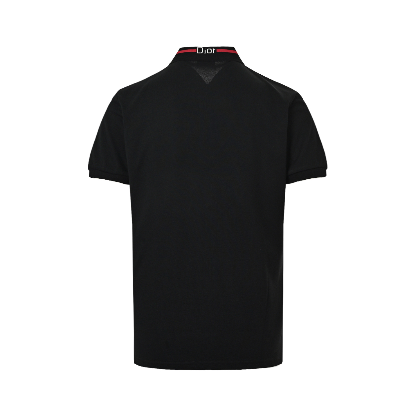 Dior 25ss back collar letter jacquard Polo short sleeve