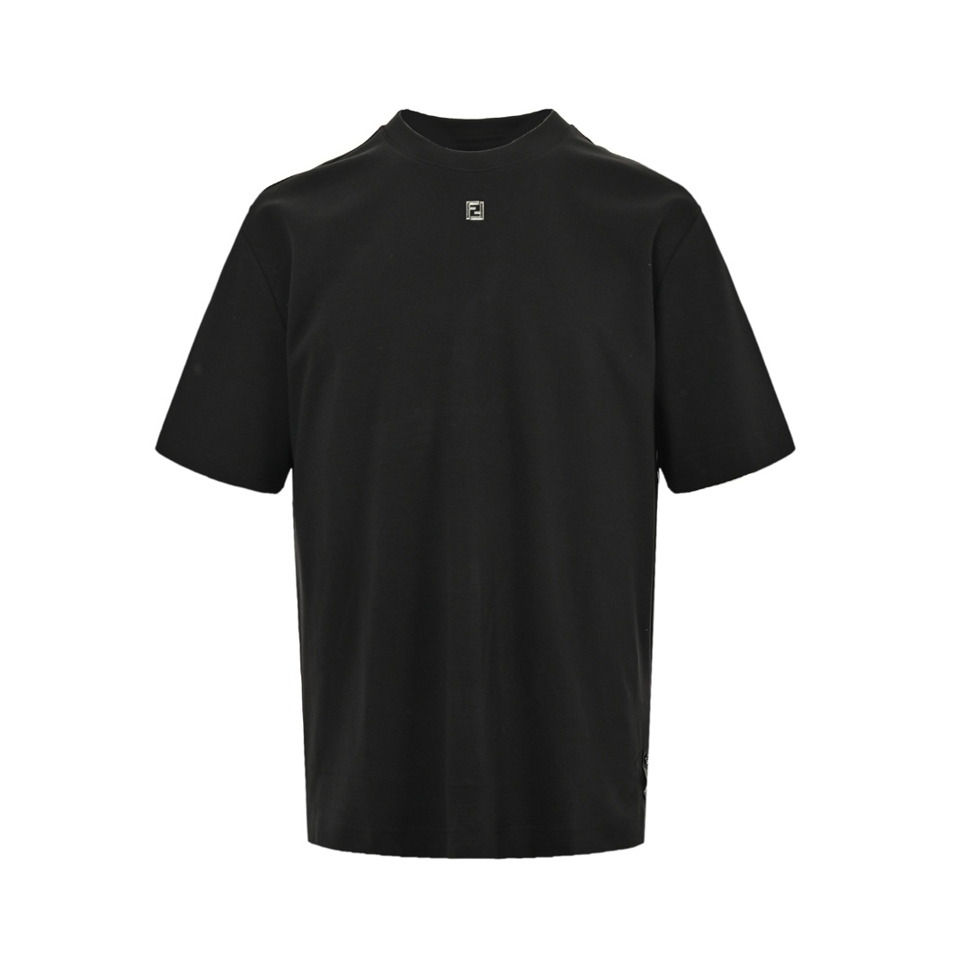 Fendi 24ss collar metal FF short sleeve