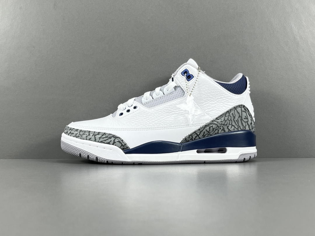 Nike Air Jordan 3 Retro PEWhite Midnight Navy CT8532-140