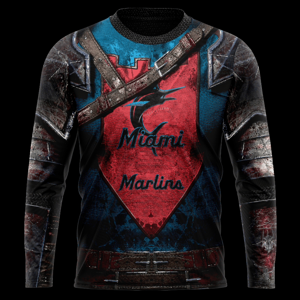 MIAMI MARLINS 3D WARRIORS HOODIE