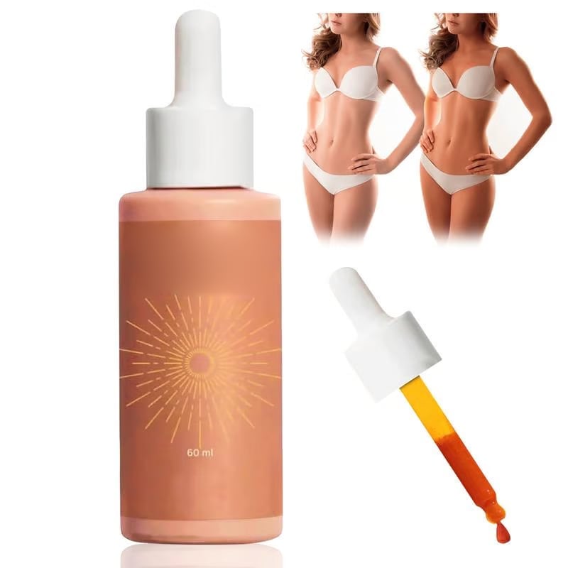 Sunless Tanning Drops-Drops naturally boost melanin to enhance your natural skin tone for a sun-kissed glow🏖️