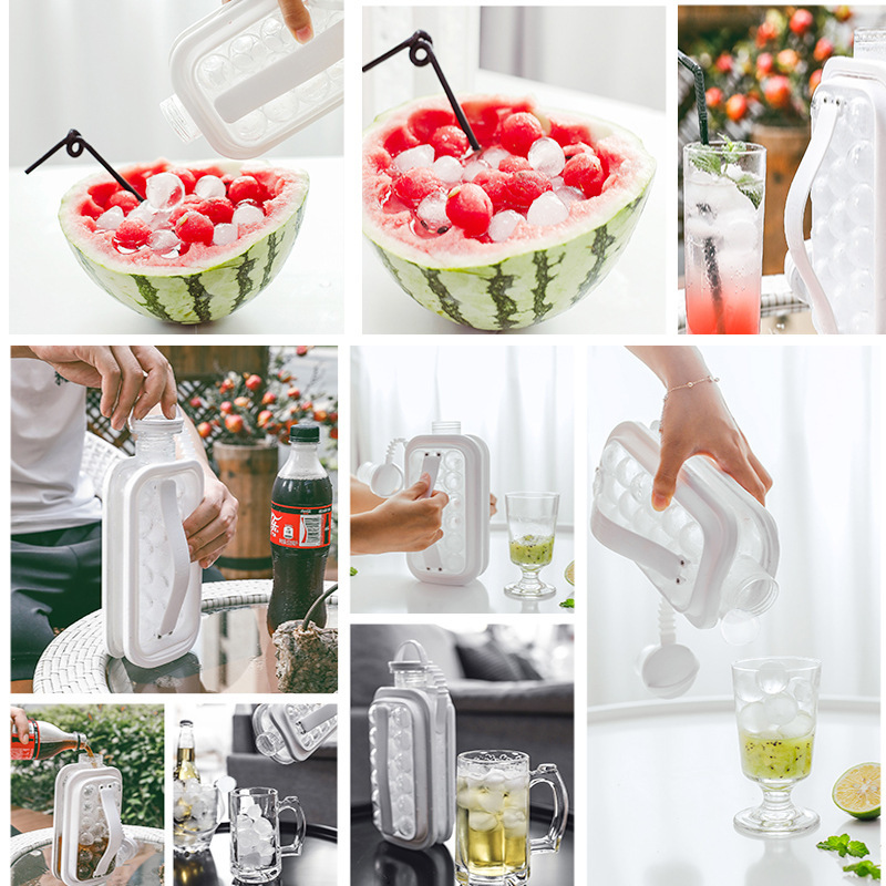 🔥Last Day Promotion-[SAVE 50% OFF]--2 in 1 Portable Ice Balls Maker Bottle--BUY 2 GET 10% OFF & FREE SHIPPING