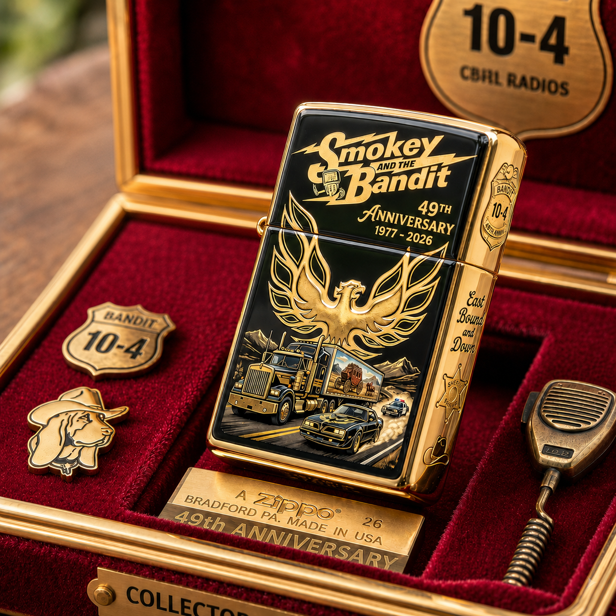 Smokey and the Bandit 49th Anniversary Zippo Lighter