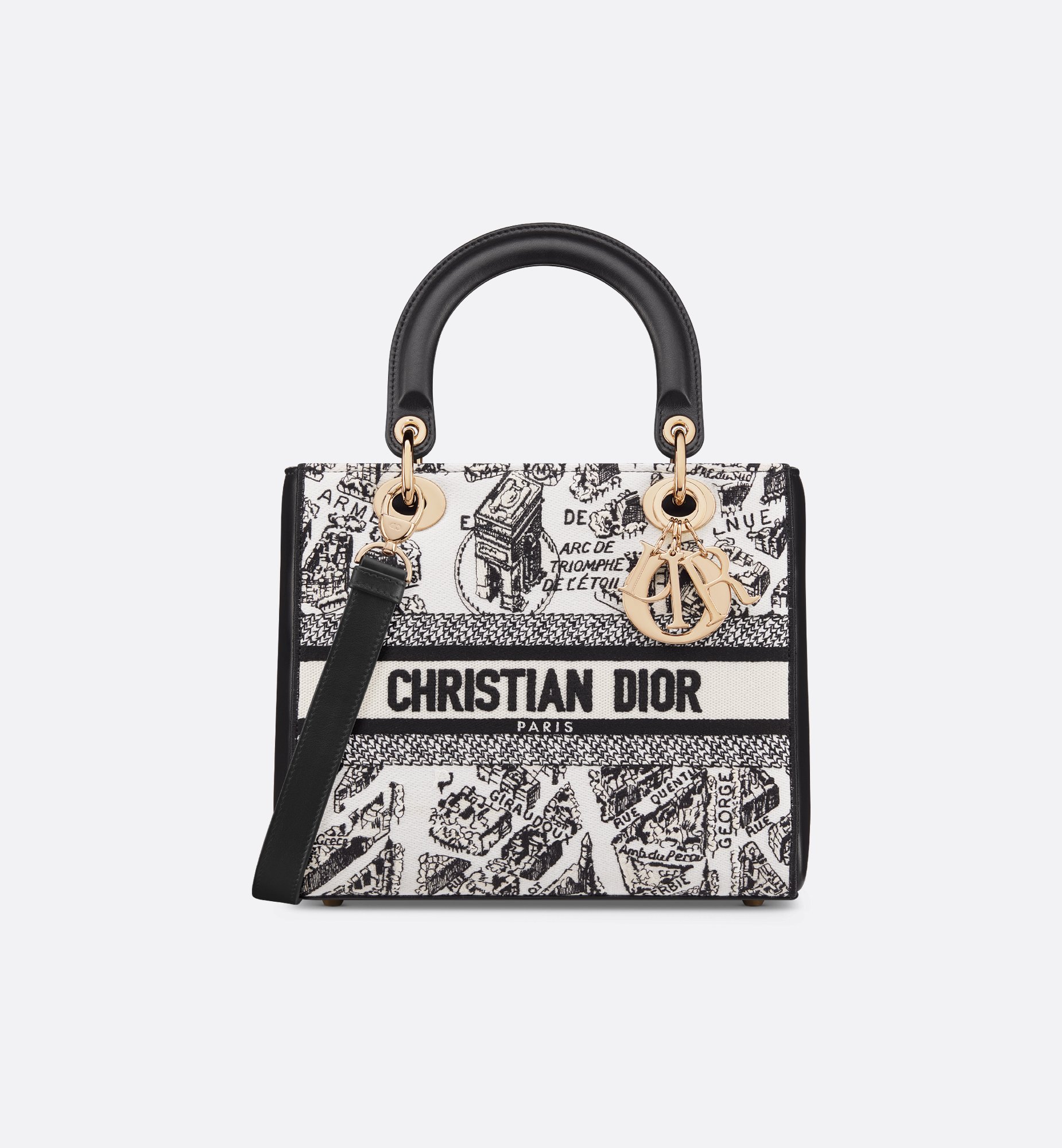 Dior Medium Lady D-Lite Handbag M1380OETJ_M081