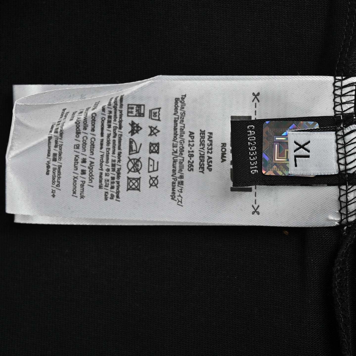 Fendi 25ss arm FF full print stitching short sleeves