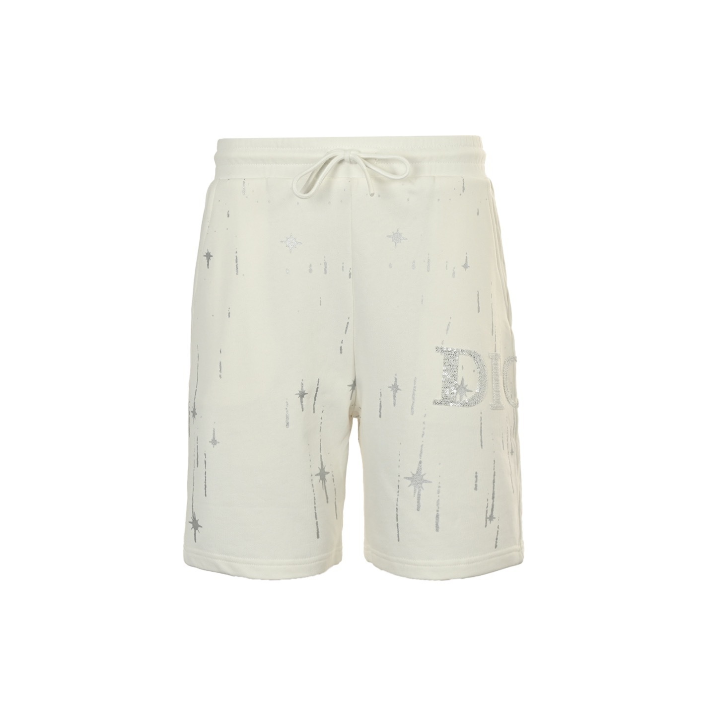 Dior 25ss embroidered lettering shooting star shorts