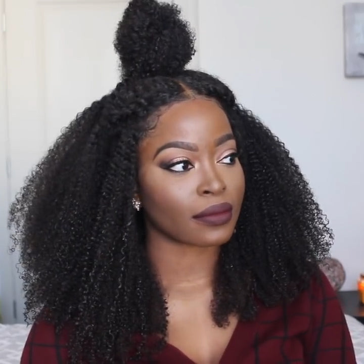 New Short Curly Lace Front Wig