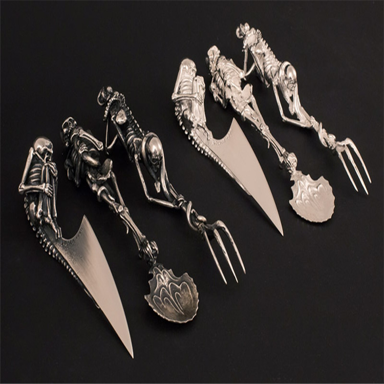 Hot Sale 🔥Halloween Gift Skeletal Cutlery Sets🎁