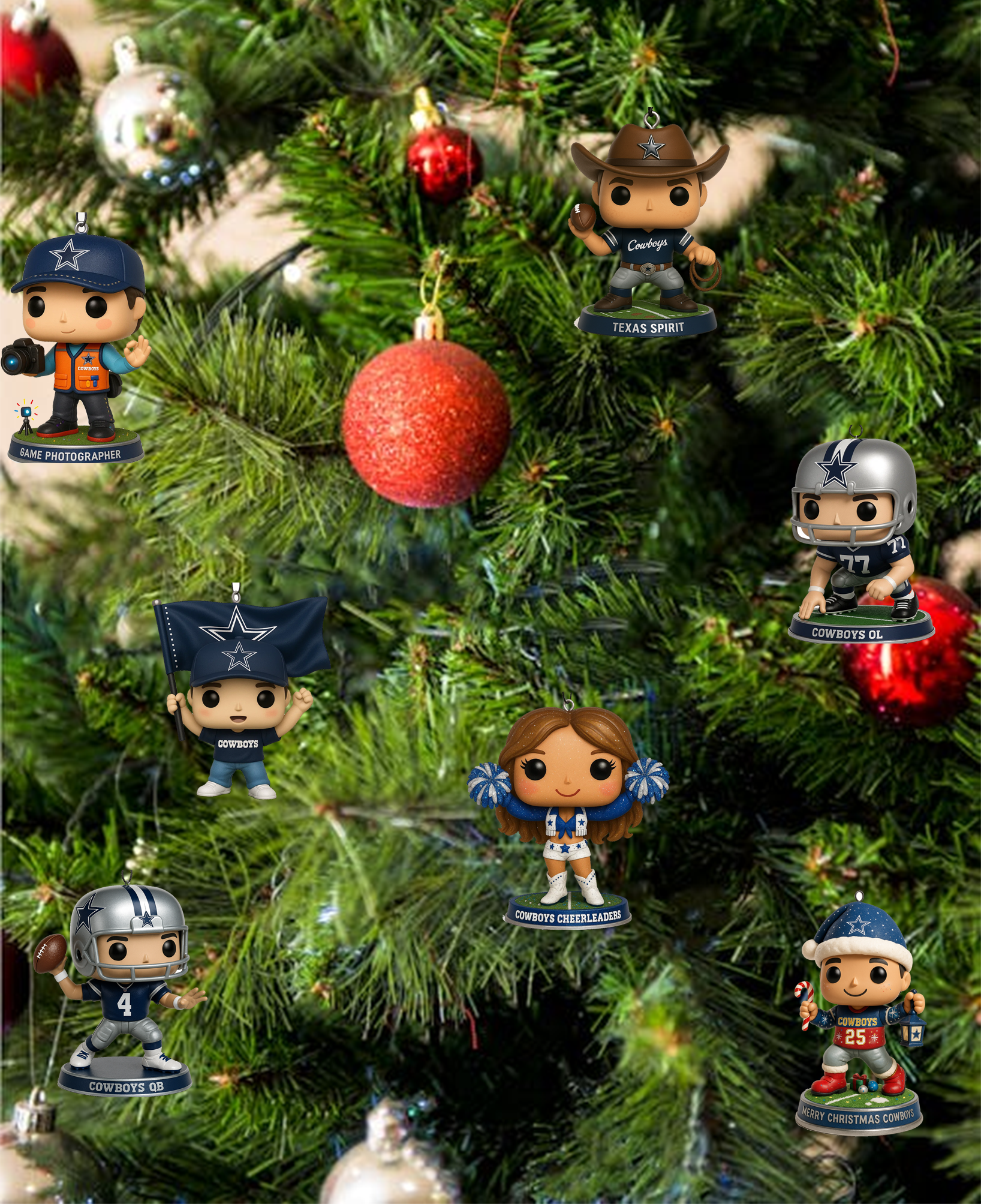 Dallas Cowboys 65th Anniversary Advent Calendar 2025
