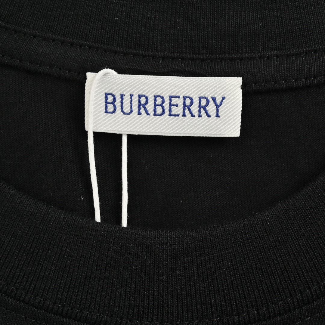Burberry 24ss short sleeves with horse embroidery on chest