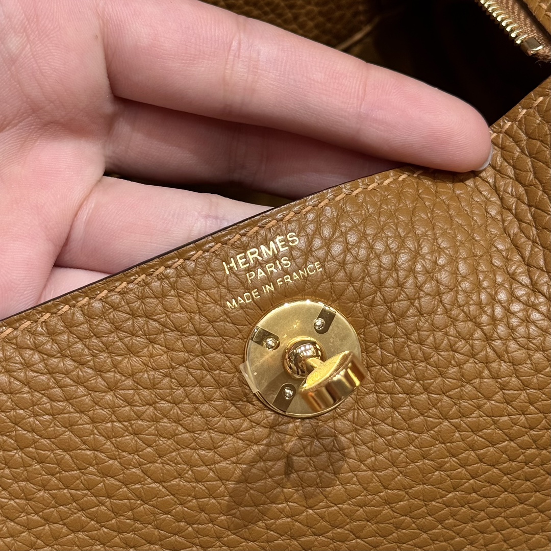 Hermès Lindy 2SSesame Handbag (Handmade to Order)