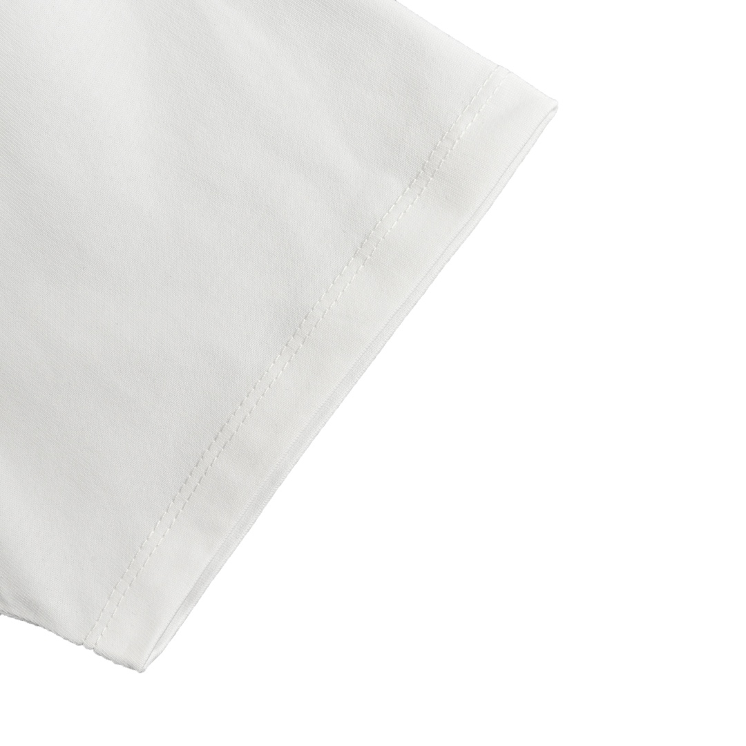 Gucci 24ss colorful letter print short sleeves