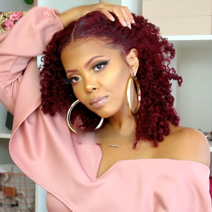 【Popular Series】Super Cute Afro Kinky Curly Wig