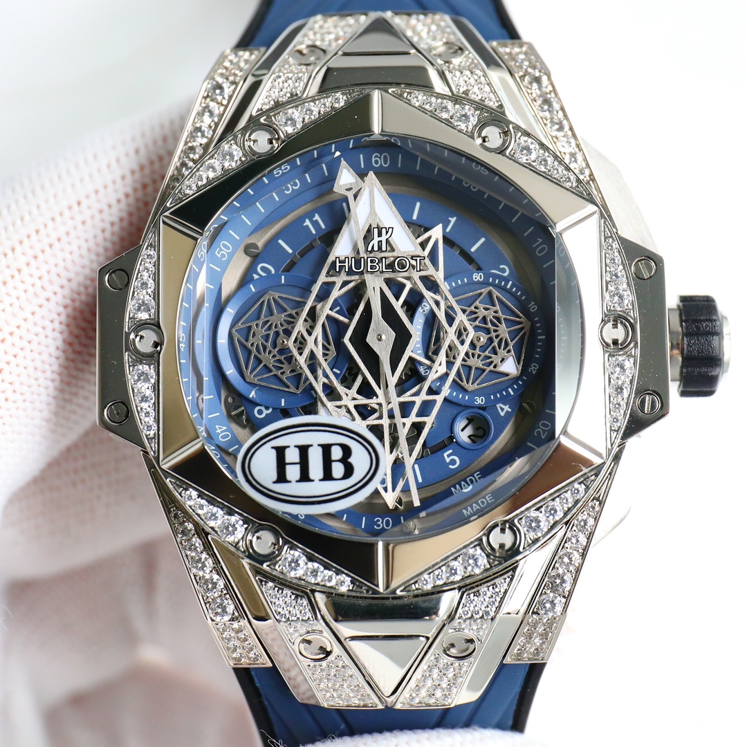 Hublot Big Bang Sang Bleu Ⅱ Tattoo Second Generation Watch