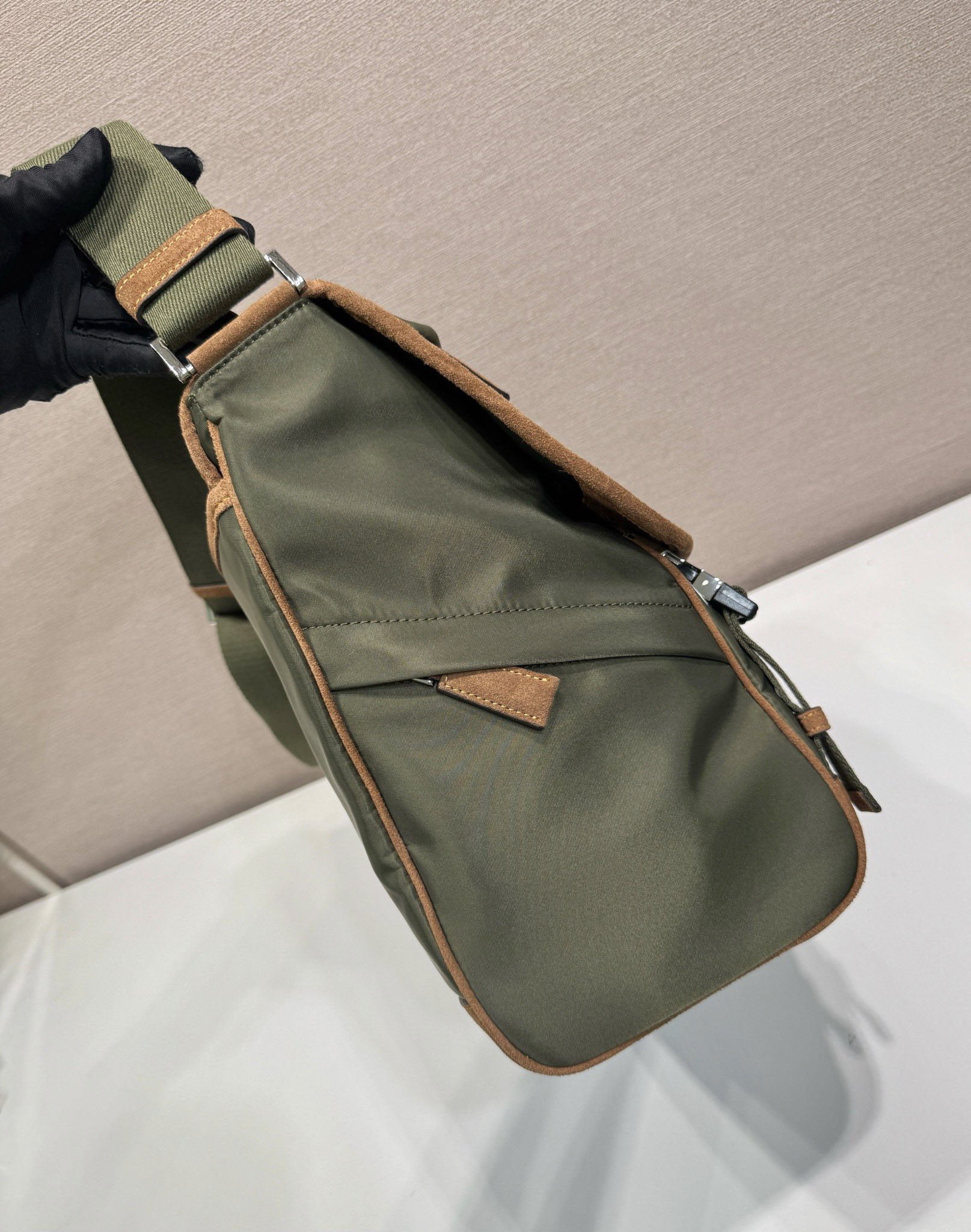 Prada New Large Messenger Bag 2VD052A