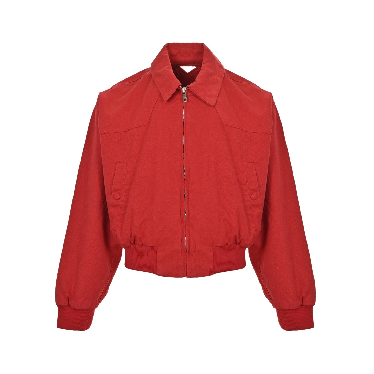 Prada 25Fw red cropped jacket