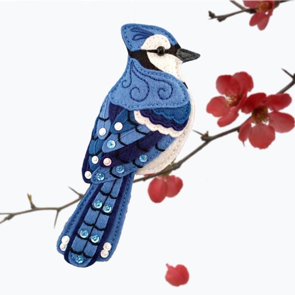 🔥Last Day Promotion - 50% OFF🔥 Handmade Felt Bird Hanging Ornament🐦 - Buy 4 Get 20% Off & Free Shipping