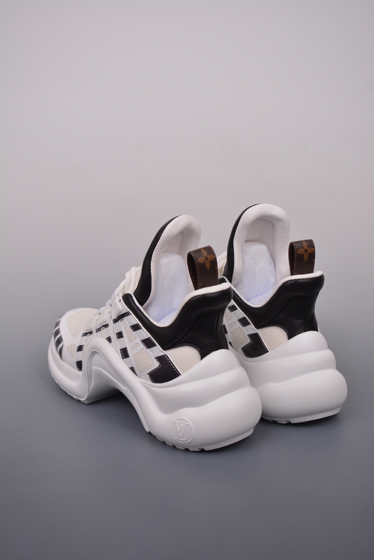 Louis Vuitton Archlight Sneakers Black and White Zebra