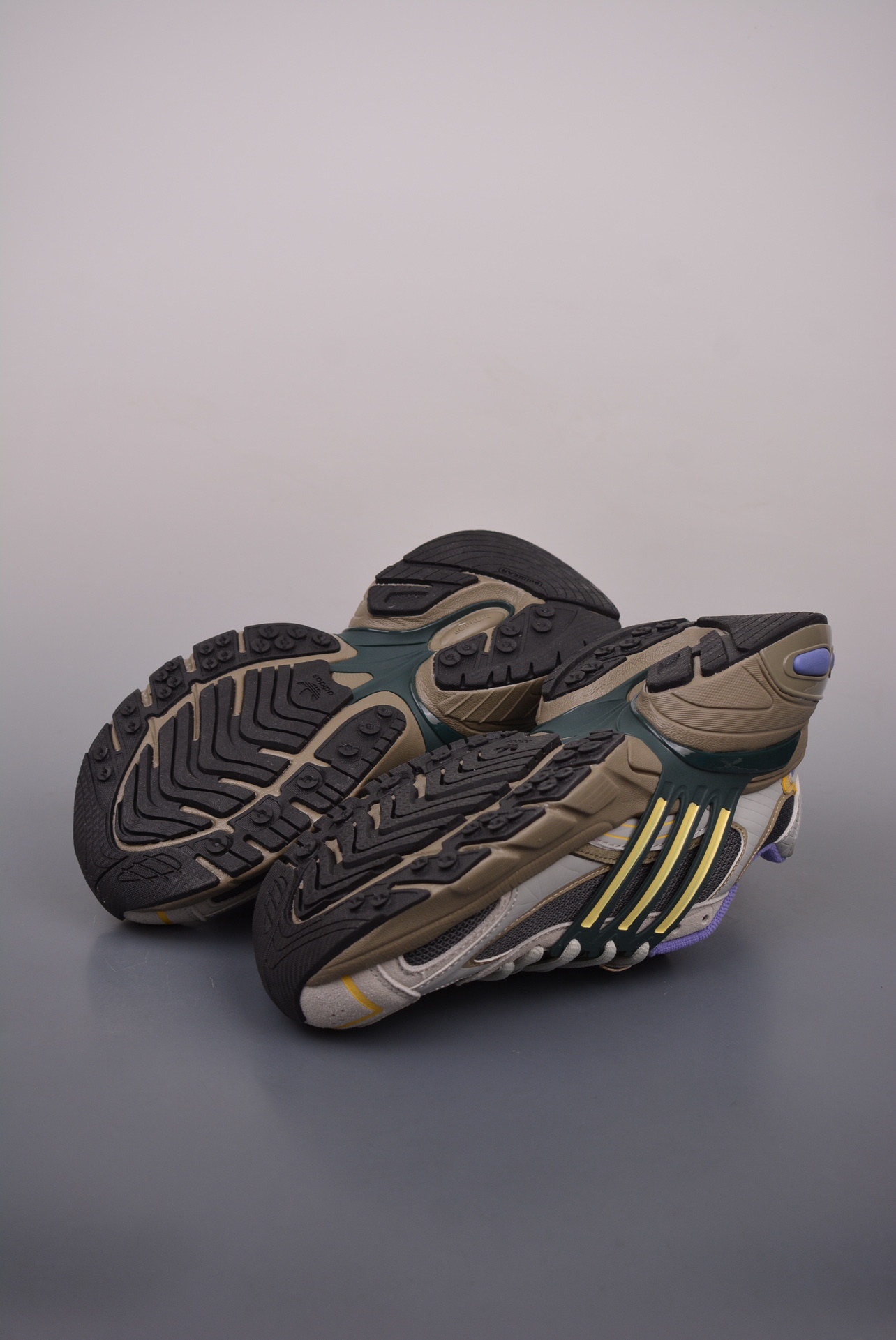 Adidas Adistar XLG gray, black, olive green, purple and yellow IH5929