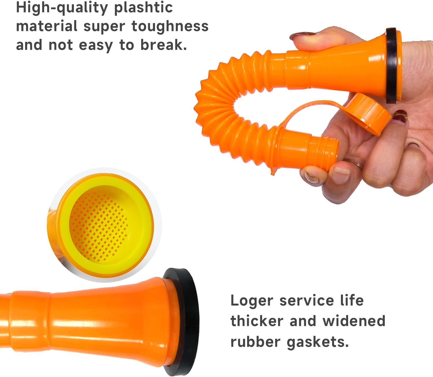 Gas Can Spout Replacement(4 Kits)