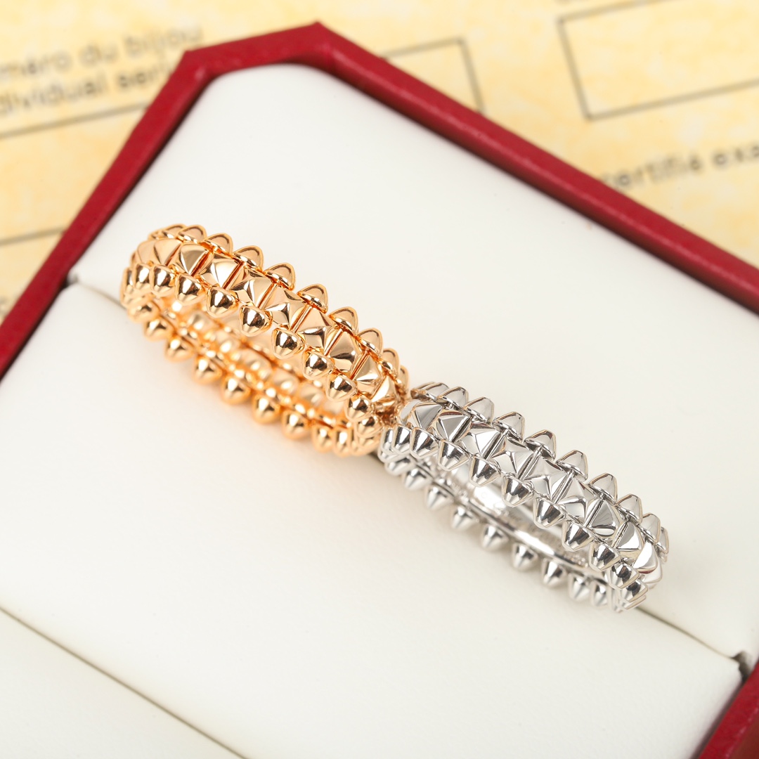 Cartier rivet ring