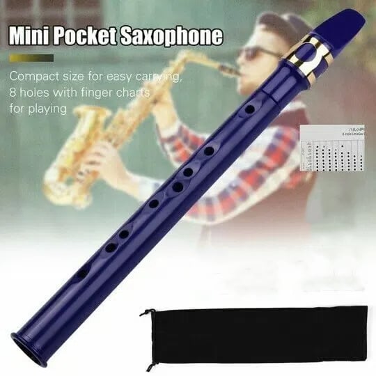 ✨Key Of C Two Octave Range Pocket Travel Saxphone