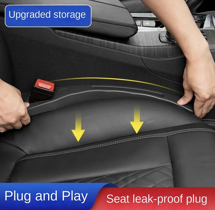 1Pair Car Seat Seam Leakproof Strip-For All Car Band(German Brand,Janpenese Brand,Chinese Brand,American Brand,Korean Brand)