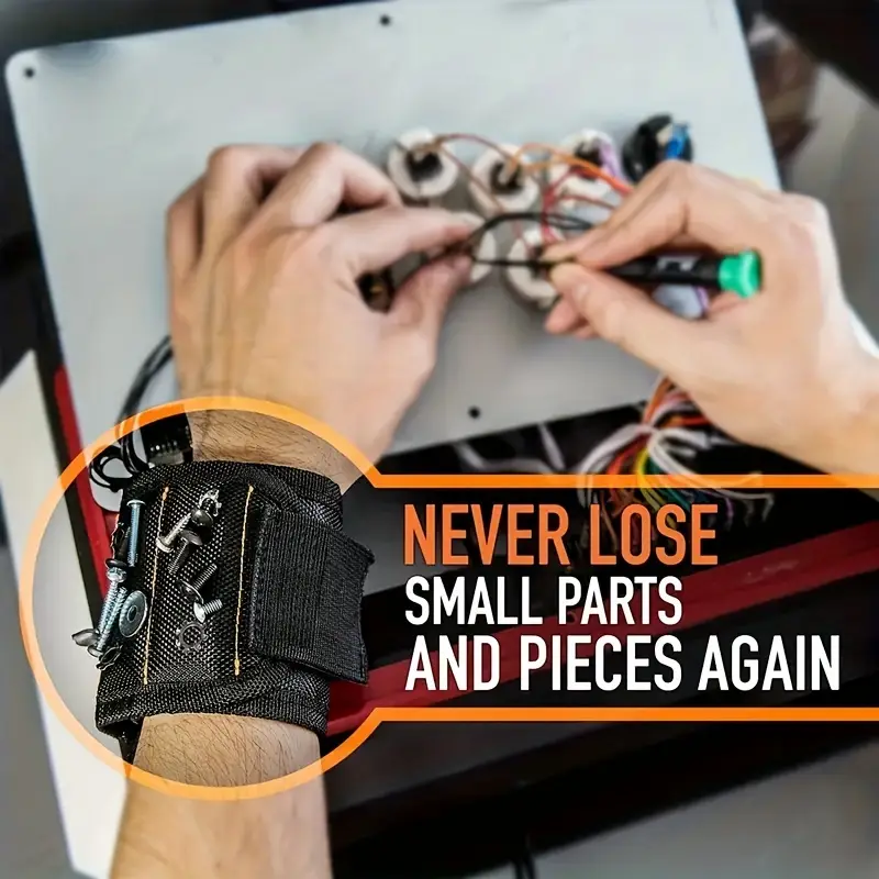 🧰🧰Magnetic Wrist Strap Tool Kit