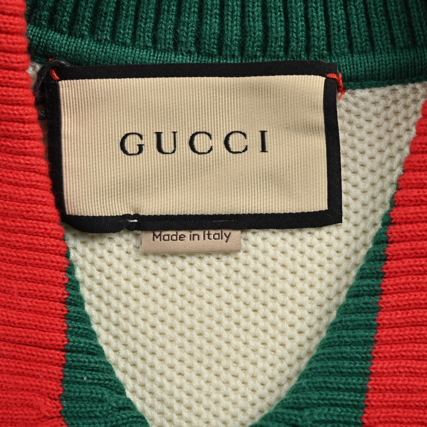 Gucci Double G embroidered polo knit short sleeves