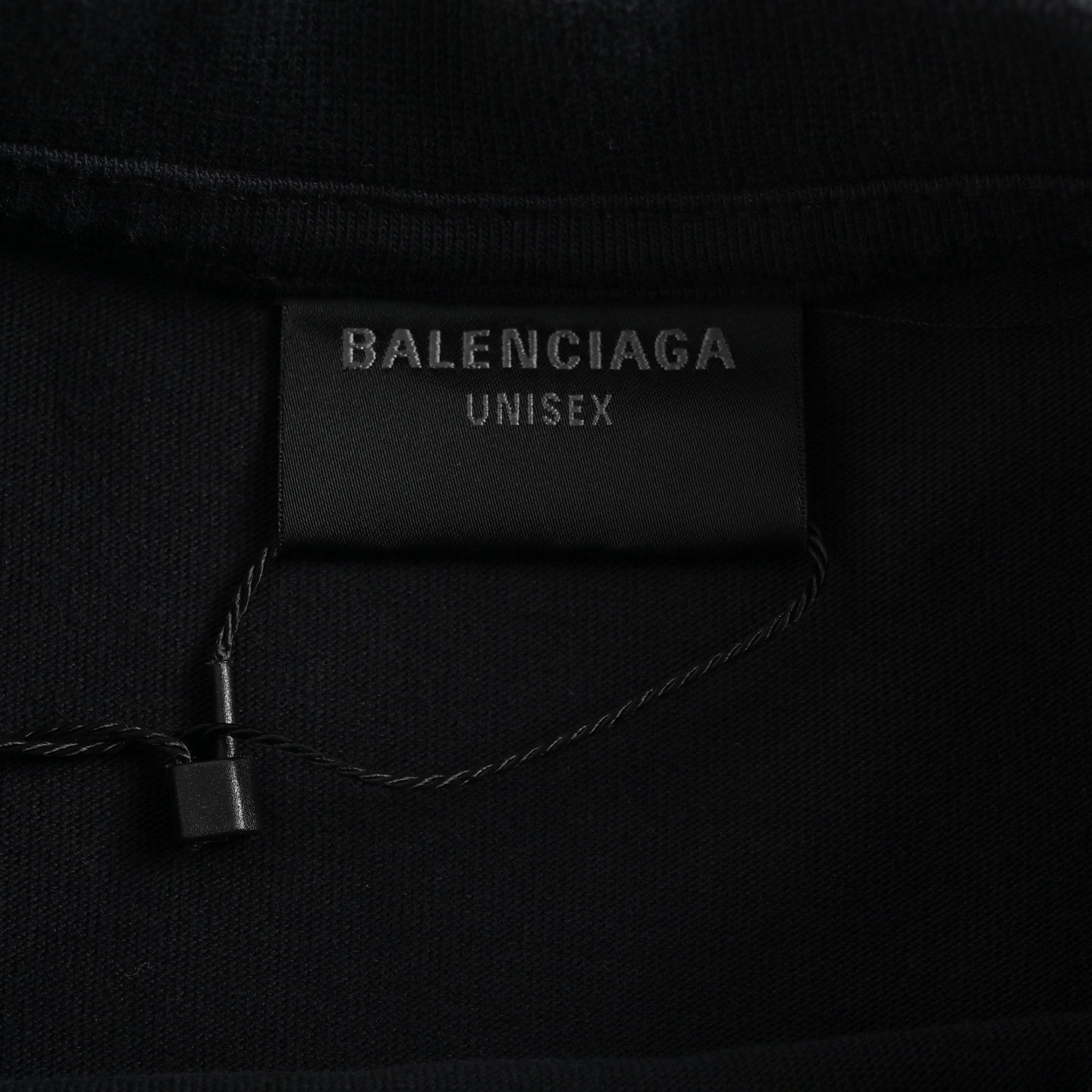 Balenciaga Lion Club Lion Badge Washed Short Sleeve