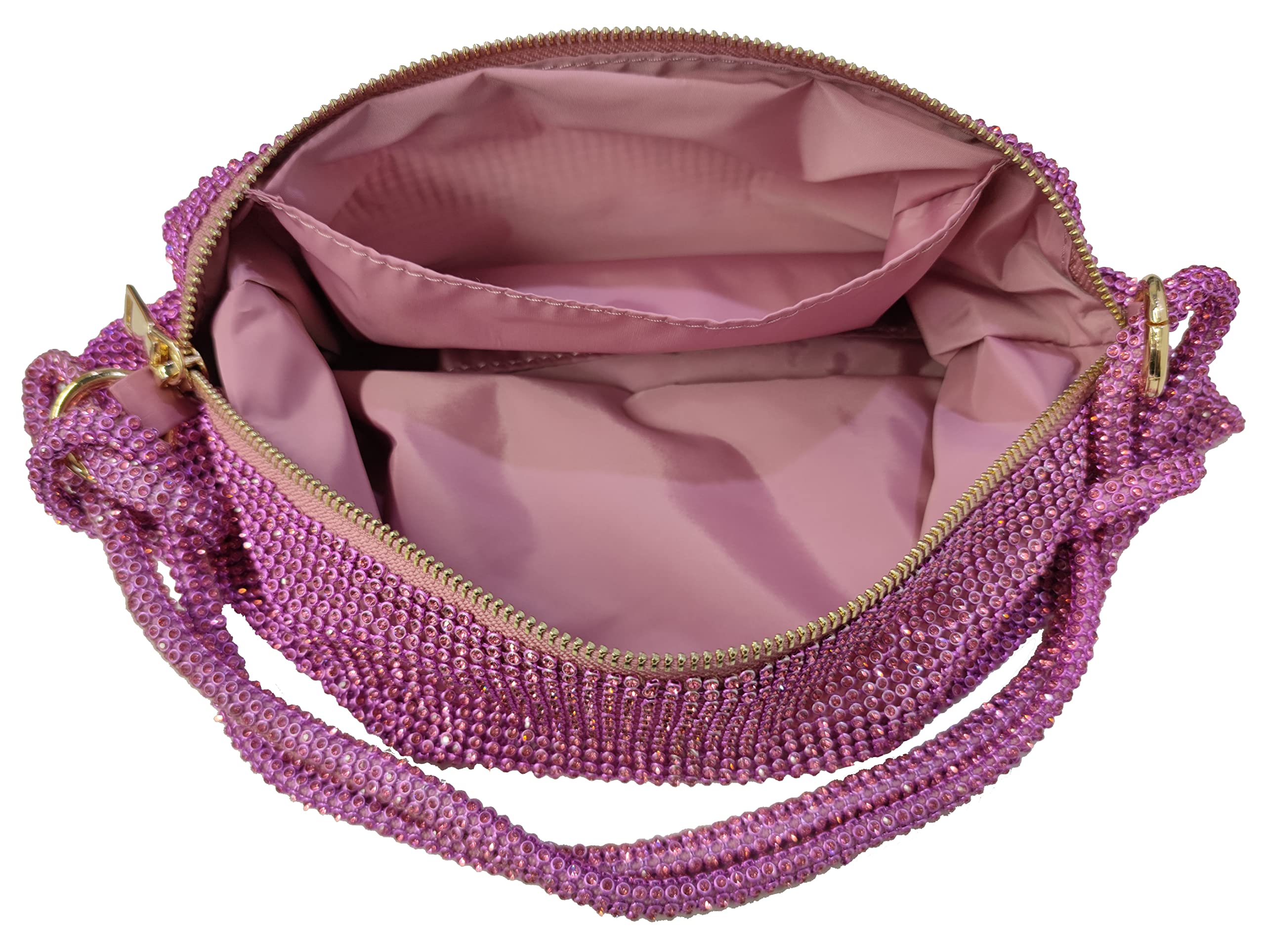 🔥Last Day 50% OFF🔥Rhinestone Hobo Bag for Women Rhinestone Purses📦BUY 2 GET FREE SHIPPING NOW