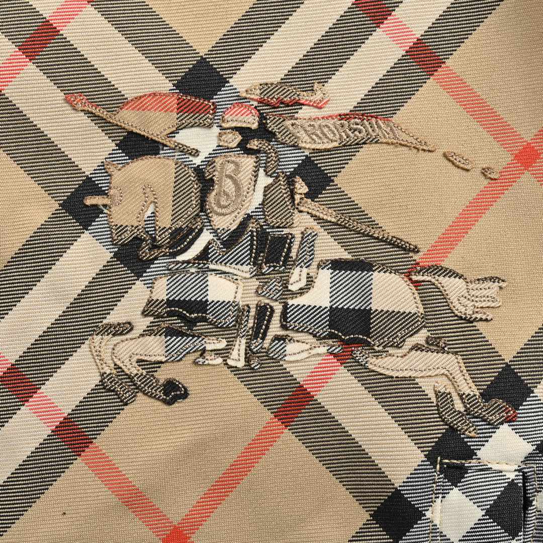 Burberry 24Fw Twill Warhorse Double-Faced Jacket