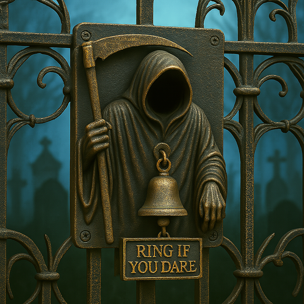 Grim Reaper Wall Bell💀 | Ring If You Dare