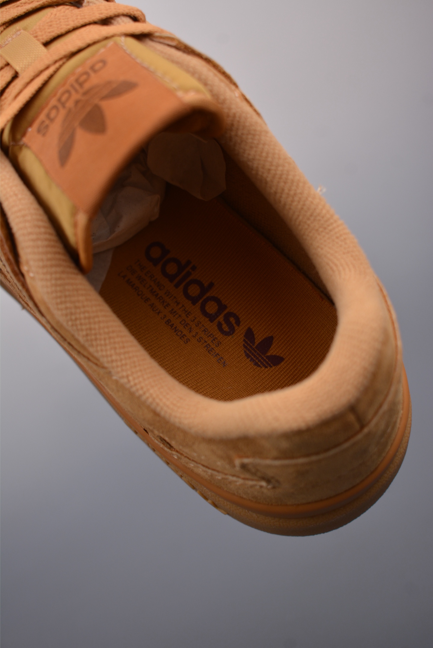 Adidas Originals Forum 84 Low CL Suede Wheat Yellow JP5733