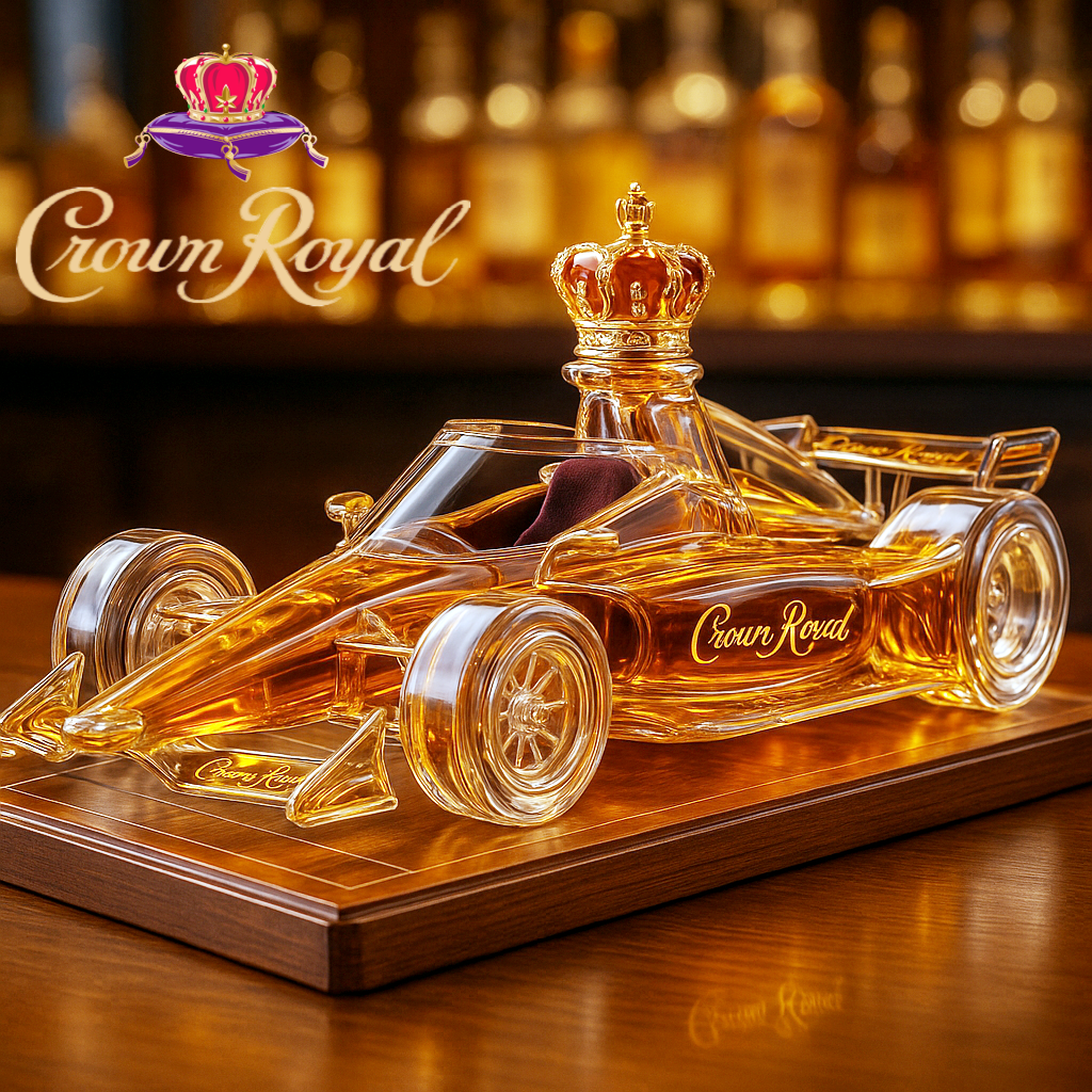 IndyCar Whiskey Bottle