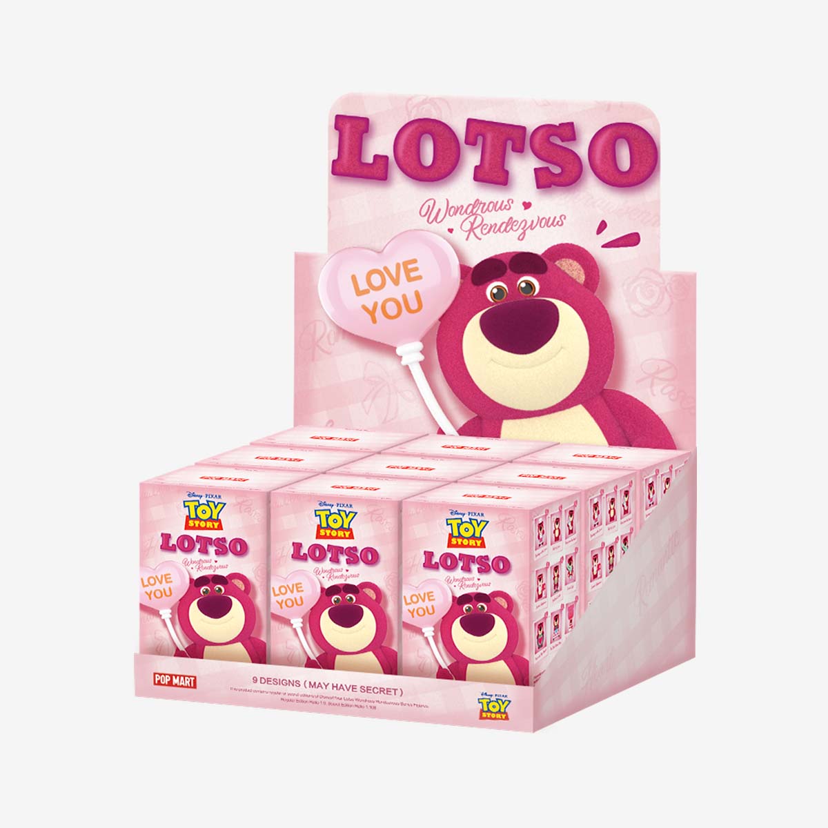 POP MART Disney/Pixar Lotso Wondrous Rendezvous Series Figures [1 Blind Box]