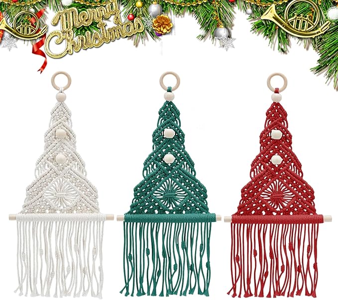 🌲🌲Luxury Knitted Christmas Tree DIY Kit -3 pack