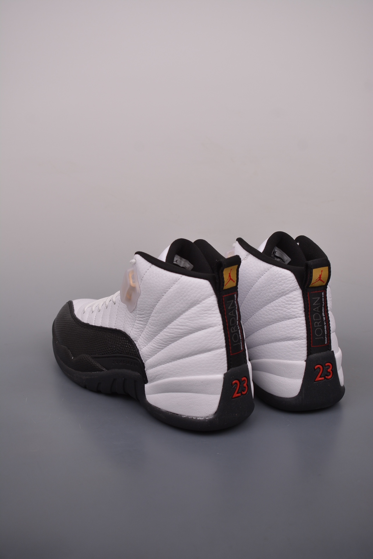 Air Jordan 12 Retro AJ12 White Black 130690-125