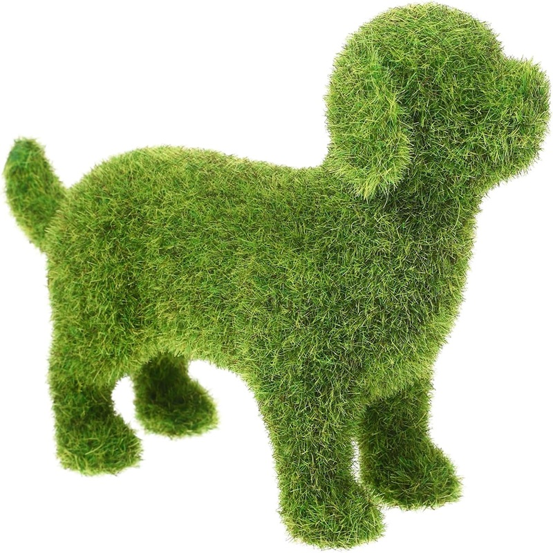 ON SALE🔥Artificial Grass Garden Plush Topiary - Puppy Ornament [UV-RESISTANT]