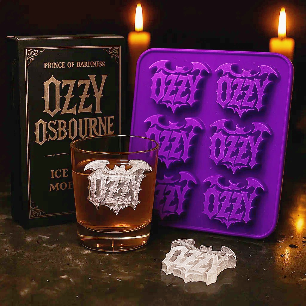Ozzy Osbourne Ice Cube Silicone Mold