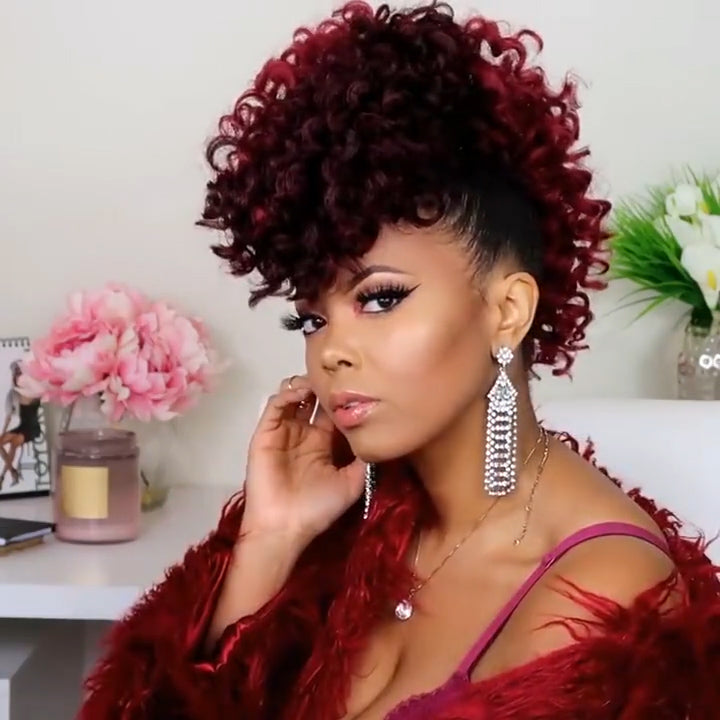 New A Perfect Short Curly Bob Wig