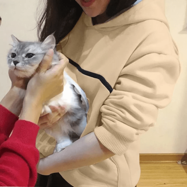 (🎁CHRISTMAS PRE SALE - 48% OFF)Sweatshirt Cat pouch hoodie