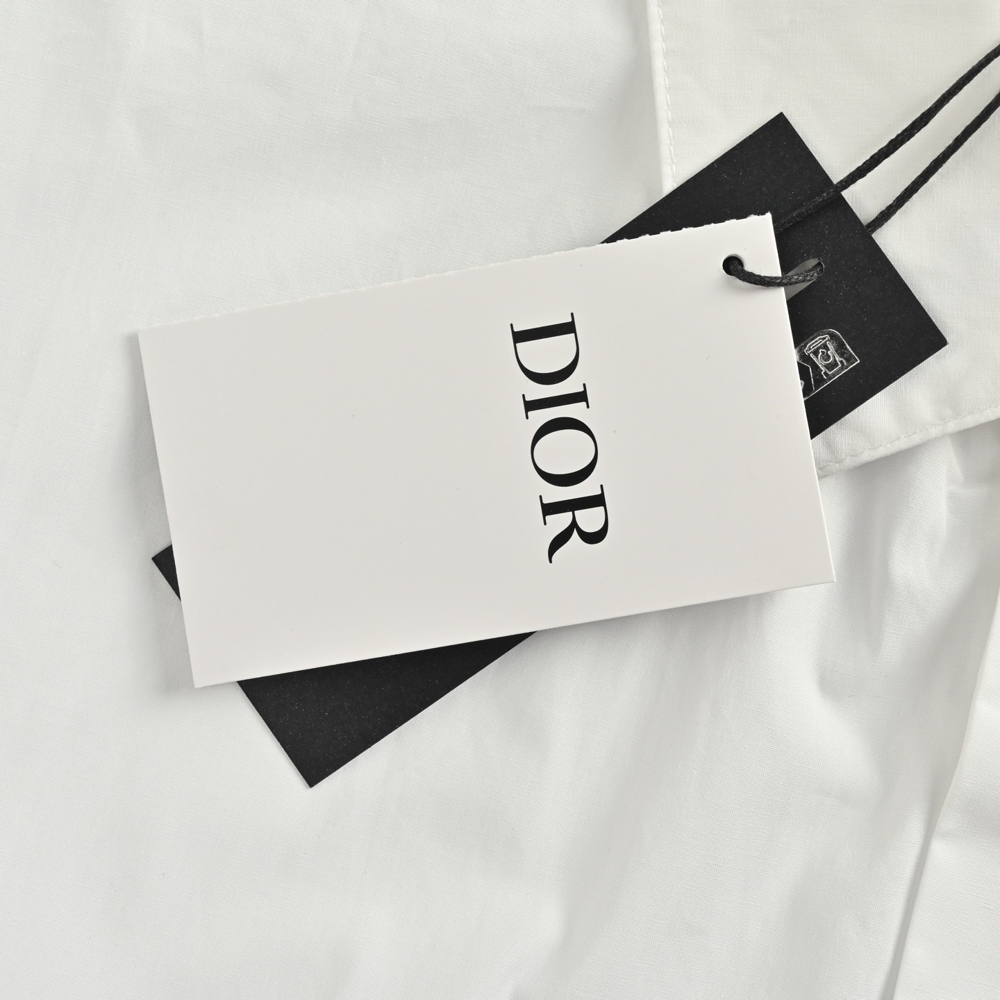 Dior 25ss lily-of-the-valley embroidered short-sleeved shirt