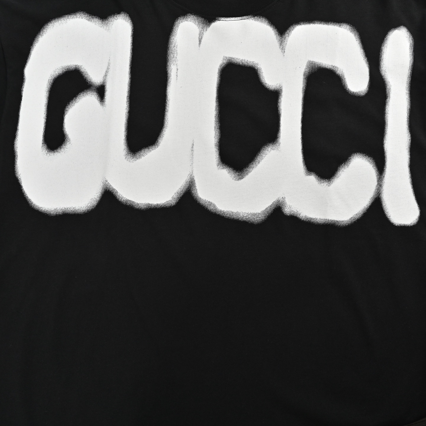 Gucci & Balenciaga graffiti letter print short sleeves