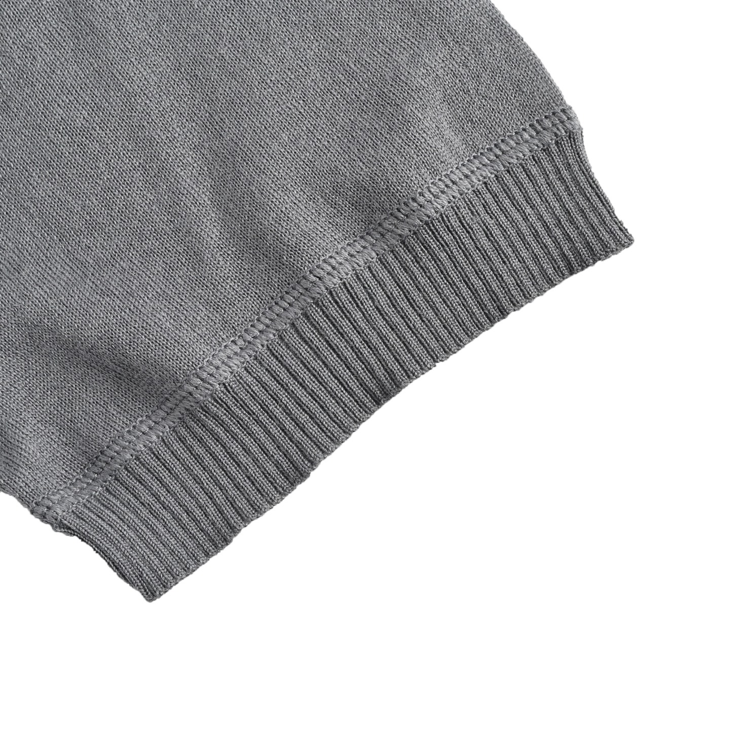 Prada 25ss classic logo jacquard knit short sleeve