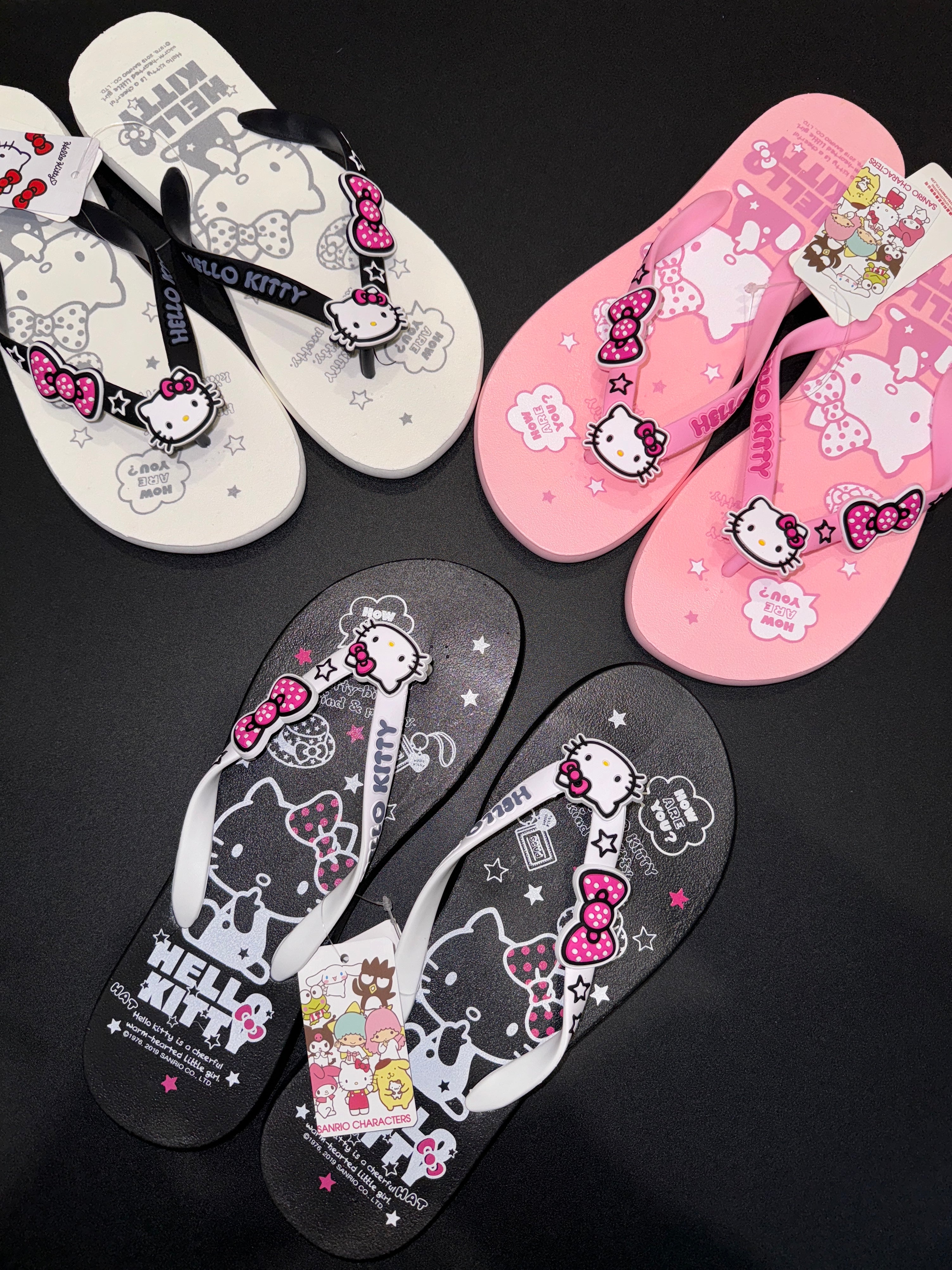 Hellokitty Women Beach Summer Casual Flip Flop Sandals