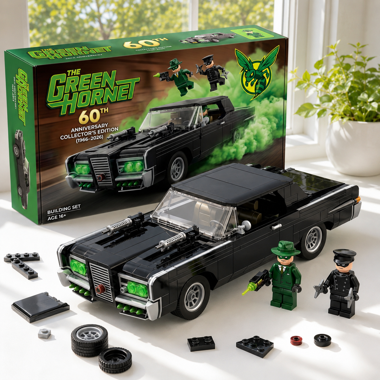 The Green Hornet 60th Anniversary Collector’s Edition Building Set