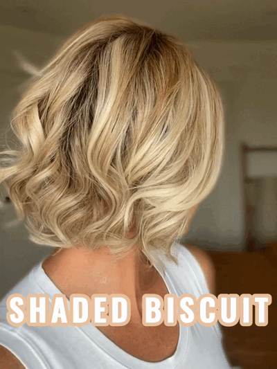 Short Layered Wig With Side Part