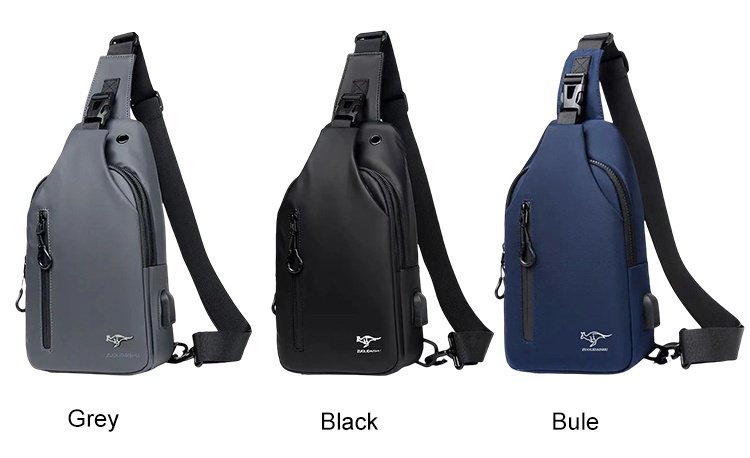 🔥Last Day Promotion-[SAVE 50% OFF]--New Fashionable USB Portable Chest Bag--BUY 2 GET 10% OFF & FREE SHIPPING