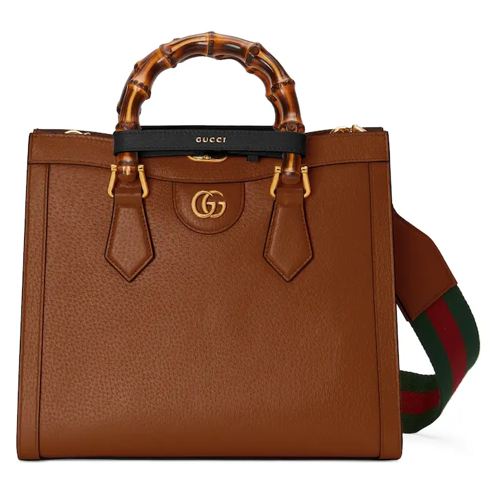 Gucci Diana series bamboo medium tote bag702721 U3ZDT 1073